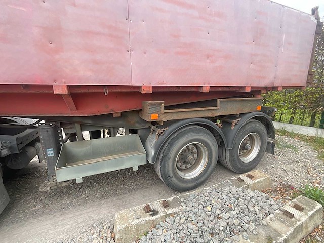 2025 wabco tipper met fassi f235 /sk18/25 kraan – semi-oplegger kiep - afbeelding 5 van  7