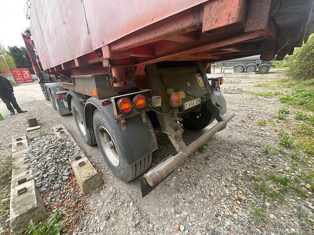 2025 wabco tipper met fassi f235 /sk18/25 kraan – semi-oplegger kiep - afbeelding 6 van  7