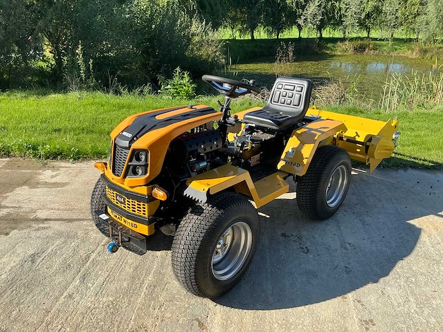 2025 yarmax 195fc wi18d 18hp met klepelmaaier - minitractor - afbeelding 1 van  26
