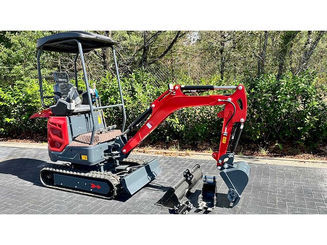 2026 - dmpro kubota - dm18 - mini-excavator - afbeelding 12 van  20