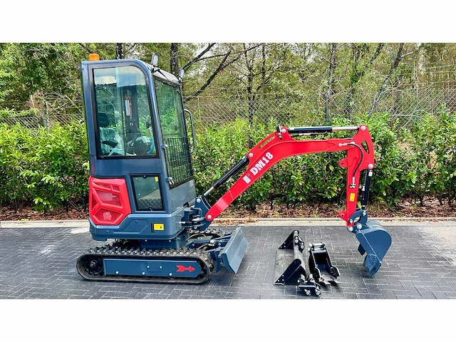 2026 - dmpro kubota - dm18 - mini-excavator - afbeelding 31 van  34