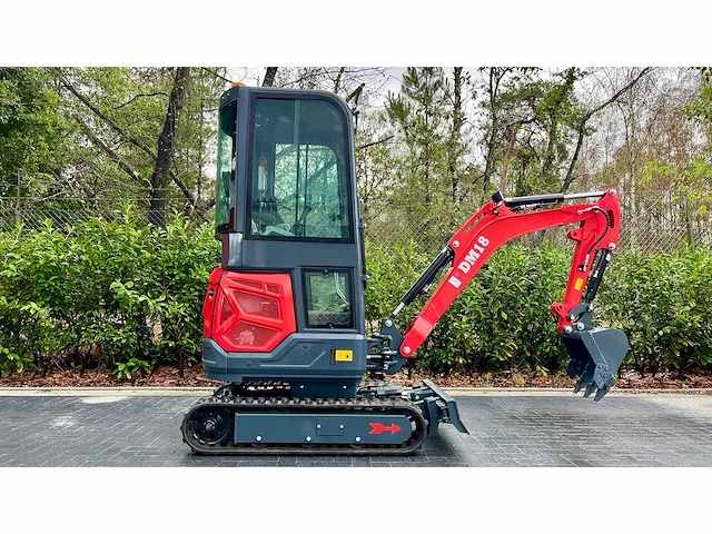 2026 - dmpro kubota - dm18 - mini-excavator - afbeelding 32 van  34
