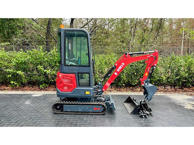 2026 - dmpro kubota - dm18 - mini-excavator - afbeelding 1 van  34