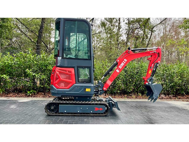 2026 - dmpro kubota - dm18 - mini-excavator - afbeelding 29 van  34