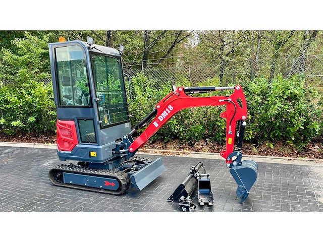 2026 - dmpro kubota - dm18 - mini-excavator - afbeelding 30 van  34