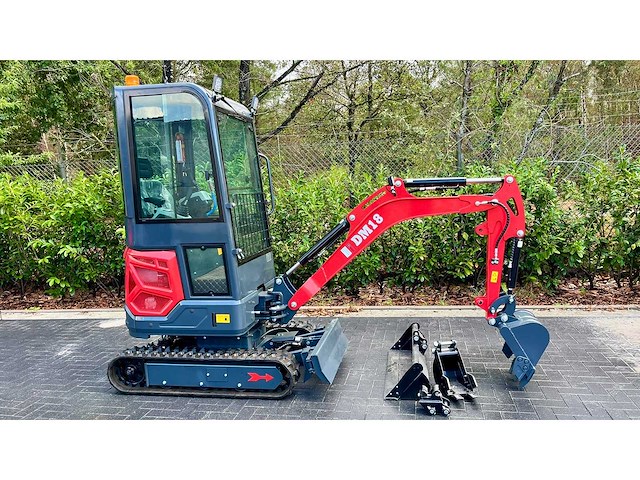 2026 - dmpro kubota - dm18 - mini-excavator - afbeelding 31 van  34