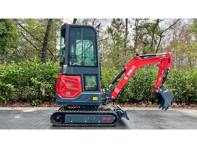 2026 - dmpro kubota - dm18 - mini-excavator - afbeelding 32 van  34