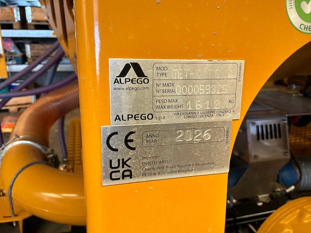 2026 alpego jet-x zaaimachine - afbeelding 7 van  18
