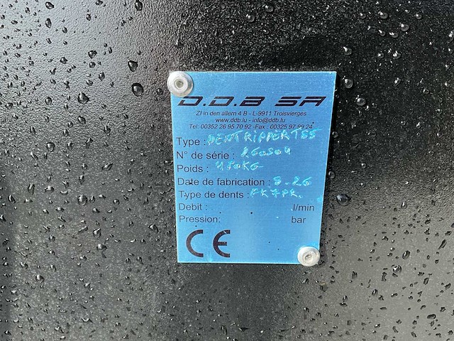 2026 ddb sa tooth ripper t55 bak - afbeelding 4 van  12