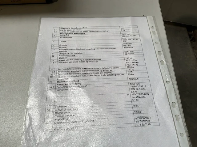 2026 delje aanhangwagen (ongebruikt) - afbeelding 4 van  13