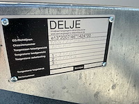 2026 delje t75 aanhangwagen met opbouw (ongeremd) - afbeelding 9 van  9