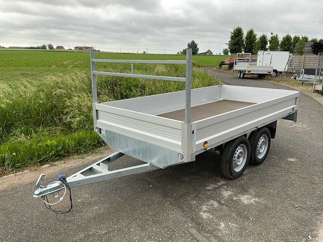 2026 delje t75 plateau aanhangwagen *ongebruikt/garantie* - afbeelding 1 van  8