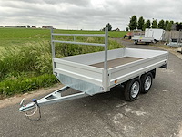 2026 delje t75 plateau aanhangwagen *ongebruikt/garantie* - afbeelding 1 van  8