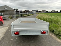 2026 delje t75 plateau aanhangwagen *ongebruikt/garantie* - afbeelding 4 van  8