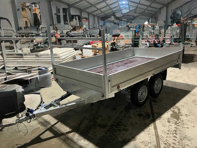 2026 delje t75 platteau aanhangwagen *ongebruikt/garantie* - afbeelding 1 van  15