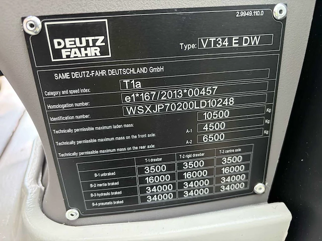 2026 deutz-fahr 6140.4 ttv agrotron vierwielaangedreven landbouwtractor - afbeelding 19 van  36