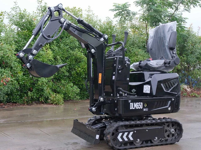 2026 dlm minigraafmachine 650 kg – nieuw – zwenkarm – 70 cm breed – 2 jaar garantie - afbeelding 1 van  15