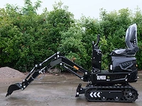 2026 dlm minigraafmachine 650 kg – nieuw – zwenkarm – 70 cm breed – 2 jaar garantie - afbeelding 10 van  15