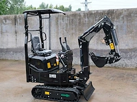 2026 dlm minigraafmachine 950 kg – nieuw – zwenkarm – koop motor – 40 cm bak – garantie - afbeelding 6 van  13