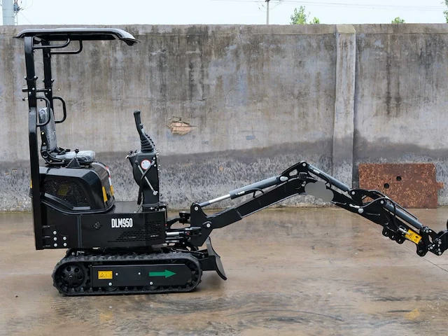 2026 dlm minigraafmachine 950 kg – nieuw – zwenkarm – koop motor – 40 cm bak – garantie - afbeelding 8 van  13
