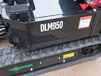 2026 dlm minigraafmachine 950 kg – nieuw – zwenkarm – koop motor – 40 cm bak – garantie - afbeelding 9 van  13