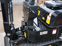 2026 dlm minigraafmachine 950 kg – nieuw – zwenkarm – koop motor – 40 cm bak – garantie - afbeelding 10 van  13
