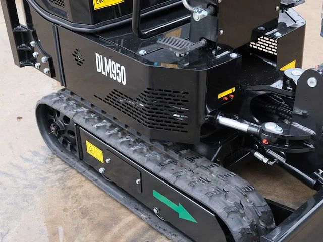 2026 dlm minigraafmachine 950 kg – nieuw – zwenkarm – koop motor – 40 cm bak – garantie - afbeelding 12 van  13