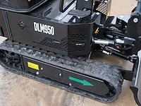 2026 dlm minigraafmachine 950 kg – nieuw – zwenkarm – koop motor – 40 cm bak – garantie - afbeelding 13 van  13