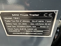 2026 giyi te31 mini truck trailer sleep-/bergingsinstallatie (ongebruikt) - afbeelding 8 van  16