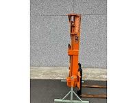 2026 hefmast met inklapbare vorken voor front hef of achter de tractor , 2500 kg heffen - afbeelding 2 van  6