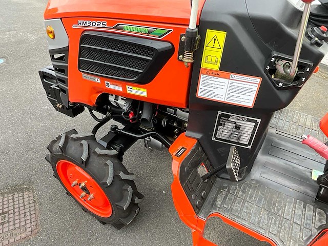 2026 hinomoto hm3025 - minitractor - afbeelding 9 van  11
