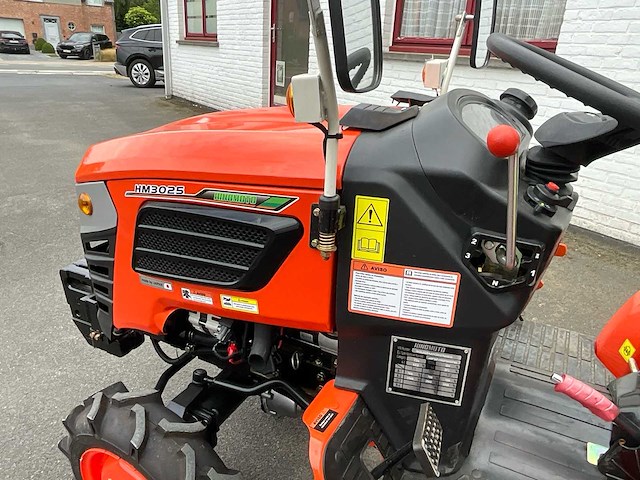 2026 hinomoto hm3025 - minitractor - afbeelding 9 van  12