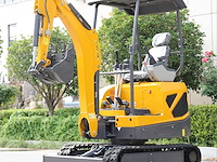 2026 huayee minigraafmachine - 1.800 kg – kubota 3-cilinder – knikarm – snelwissel – 2 bakken - afbeelding 1 van  15