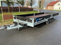 2026 hulco hdkkv platteau aanhangwagen *ongebruikt/garantie* - afbeelding 1 van  14