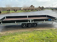 2026 hulco hdkkv platteau aanhangwagen *ongebruikt/garantie* - afbeelding 11 van  14