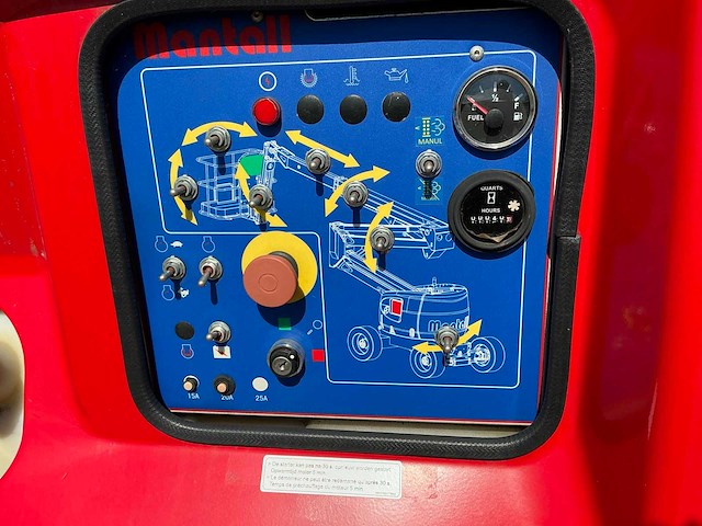 2026 mantall hz160jrt hoogwerker - afbeelding 20 van  29
