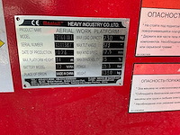 2026 mantall hz160jrt hoogwerker - afbeelding 23 van  29