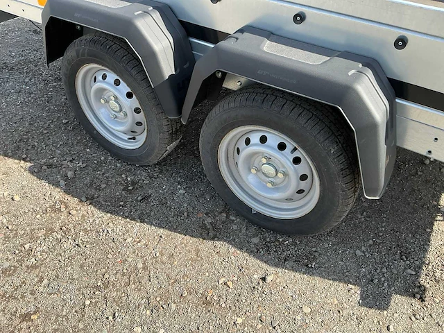 2026 martz basic 264/2 kipp - bakwagen 264 x 126 - 750kg - aanhangwagen - dubbelas - afbeelding 2 van  14