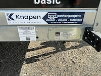 2026 martz basic 264/2 kipp - bakwagen 264 x 126 - 750kg - aanhangwagen - dubbelas - afbeelding 4 van  14