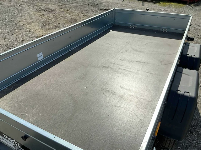 2026 martz basic 264/2 kipp - bakwagen 264 x 126 - 750kg - aanhangwagen - dubbelas - afbeelding 5 van  14