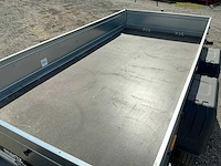 2026 martz basic 264/2 kipp - bakwagen 264 x 126 - 750kg - aanhangwagen - dubbelas - afbeelding 5 van  14