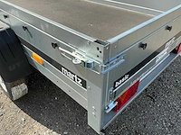 2026 martz basic 264/2 kipp - bakwagen 264 x 126 - 750kg - aanhangwagen - dubbelas - afbeelding 6 van  14