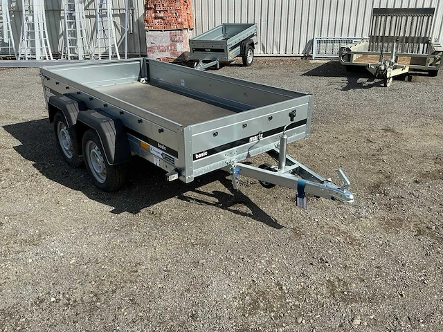2026 martz basic 264/2 kipp - bakwagen 264 x 126 - 750kg - aanhangwagen - dubbelas - afbeelding 12 van  14