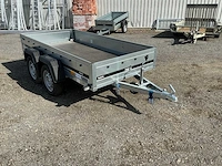 2026 martz basic 264/2 kipp - bakwagen 264 x 126 - 750kg - aanhangwagen - dubbelas - afbeelding 12 van  14