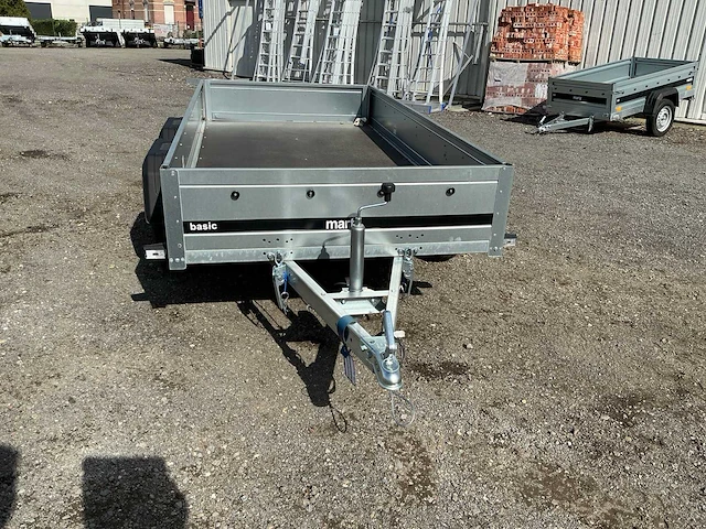 2026 martz basic 264/2 kipp - bakwagen 264 x 126 - 750kg - aanhangwagen - dubbelas - afbeelding 13 van  14