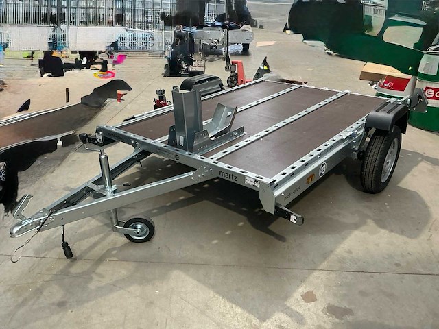 2026 martz mototransporter aanhangwagen *ongebruikt/garantie* - afbeelding 2 van  8