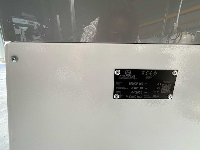 2026 mecnosud sf600p-16 bakkerijmachines, overigen - afbeelding 8 van  8