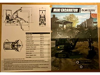 2026 nuoman minigraafmachine 1.2t - side swing & joystick - met garantie - afbeelding 15 van  23