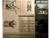 2026 nuoman minigraafmachine 1.2t - side swing & joystick - met garantie - afbeelding 16 van  23