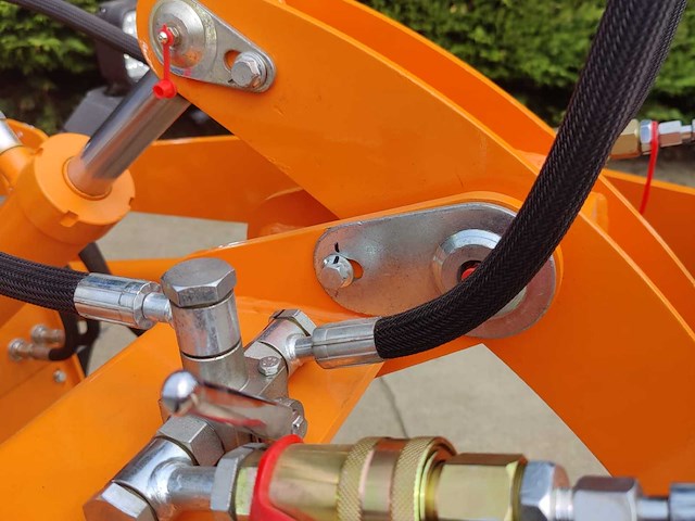 2026 nycheki wle 450 kg shovel + hydraulische snelwissel en mestbak - ongebruikt - afbeelding 8 van  24